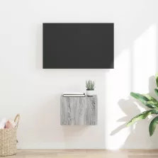   vidaXL TV Fali Szekrény Szürke Sonoma 60 x 31 x 29.5 cm Faanyag