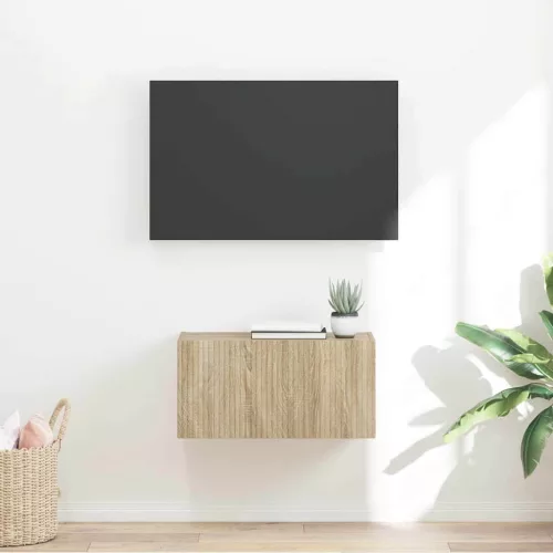 vidaXL TV Fali Szekrény Sonoma 60 x 31 x 29.5 cm Faanyag