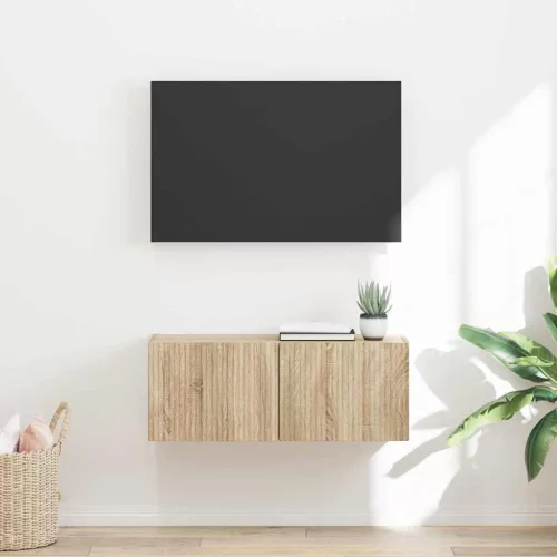 vidaXL TV Fali Szekrény Sonoma 60 x 31 x 29.5 cm Faanyag