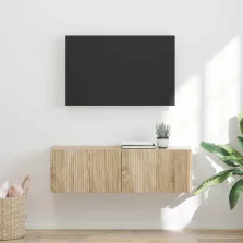 vidaXL TV Fali Szekrény Sonoma 98 x 31 x 29,5 cm Faanyag