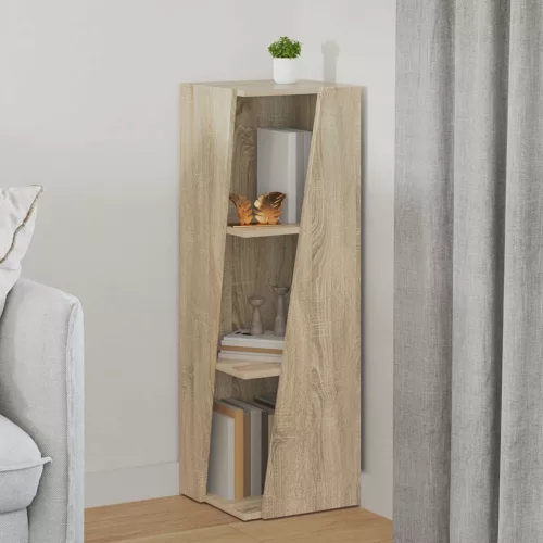 vidaXL Oldalsó polc Sonoma tölgy 33 x 32 x 100,5 cm Faanyag