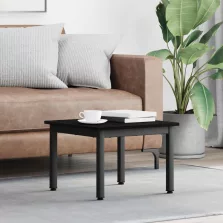   vidaXL Dohányzóasztal Fekete tölgy 50 x 50 x 36 cm Faanyag