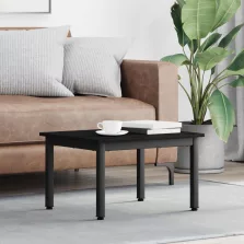   vidaXL Dohányzóasztal Fekete tölgy 60 x 50 x 36 cm Faanyag
