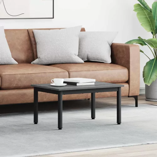 vidaXL Dohányzóasztal Szürke Sonoma 70 x 50 x 36 cm Faanyag