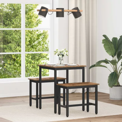 vidaXL Étkezőasztalok FÉM