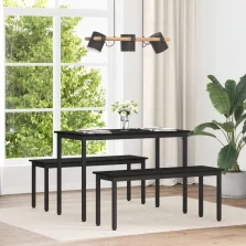 vidaXL Étkezőasztalok FÉM