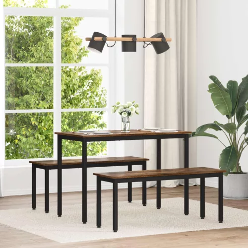 vidaXL Étkezőasztalok FÉM