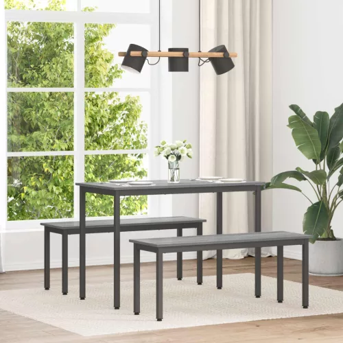 vidaXL Étkezőasztalok FÉM