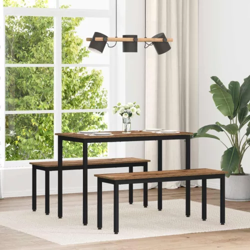 vidaXL Étkezőasztalok FÉM