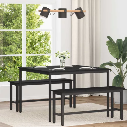 vidaXL Étkezőasztalok FÉM