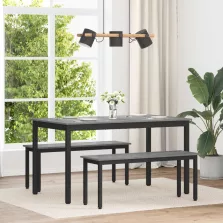 vidaXL Étkezőasztalok FÉM