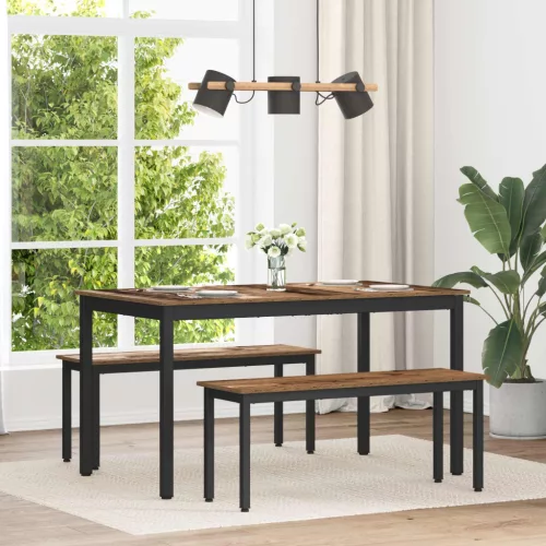 vidaXL Étkezőasztalok FÉM