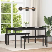 vidaXL Étkezőasztalok FÉM