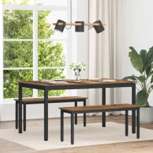 vidaXL Étkezőasztalok FÉM