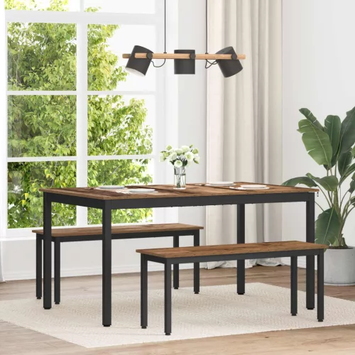 vidaXL Étkezőasztalok FÉM