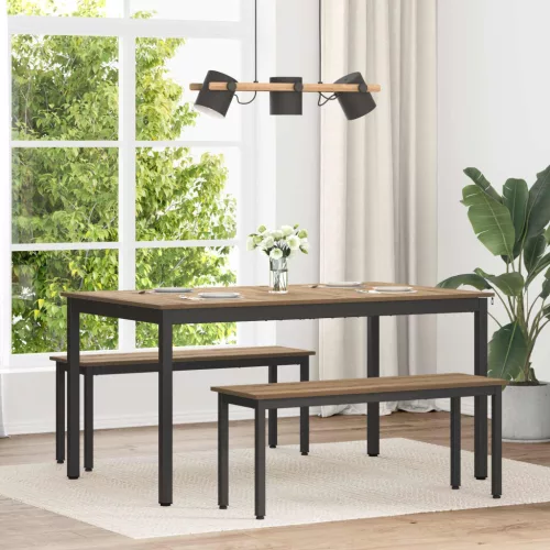 vidaXL Étkezőasztalok FÉM