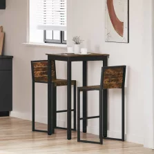 vidaXL Étkezőasztalok Faanyag