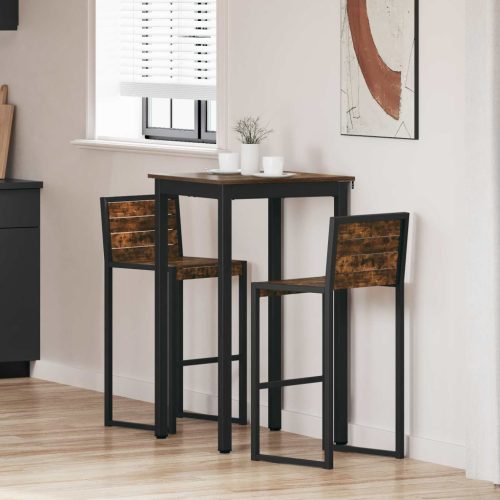 vidaXL Étkezőasztalok Faanyag