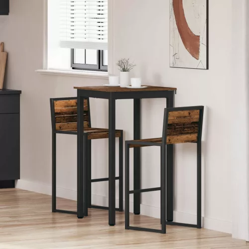 vidaXL Étkezőasztalok Faanyag