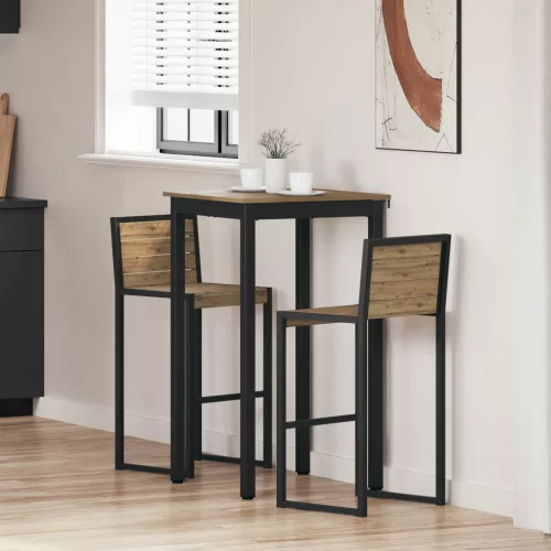 vidaXL Étkezőasztalok Faanyag