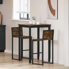 vidaXL Étkezőasztalok Faanyag