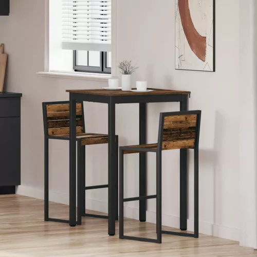 vidaXL Étkezőasztalok Faanyag