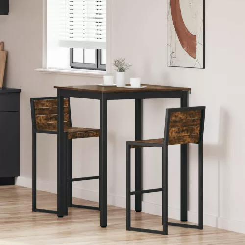 vidaXL Étkezőasztalok Faanyag