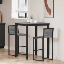 vidaXL Étkezőasztalok Faanyag