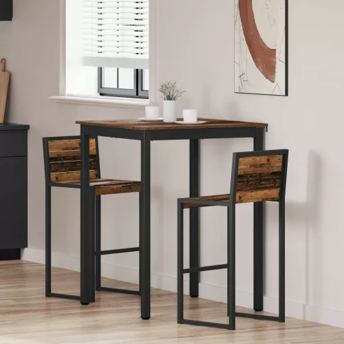 vidaXL Étkezőasztalok Faanyag