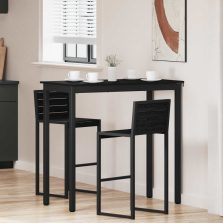 vidaXL Étkezőasztalok Faanyag