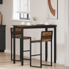 vidaXL Étkezőasztalok Faanyag