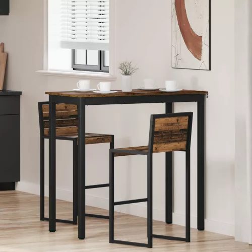 vidaXL Étkezőasztalok Faanyag