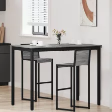 vidaXL Étkezőasztalok Faanyag