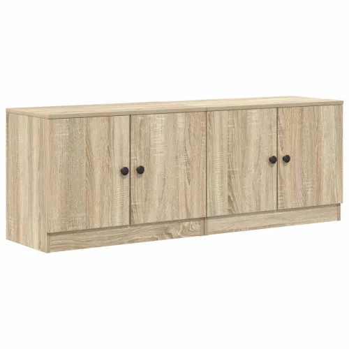 vidaXL Ágyat tartó szekrény ajtóval 2 pcs Sonoma tölgy 66 x 35 x 48 cm