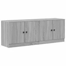   vidaXL Ágyat tartó szekrény 2 pcs Szürke Sonoma 66 x 35 x 48 cm