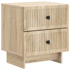   vidaXL Éjjeliszekrény Sonoma Tölgy 43 x 34,5 x 47,5 cm Szerelt Fa