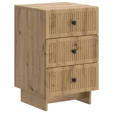   vidaXL Éjjeliszekrény Kézműves Tölgy 43 x 41 x 66,5 cm Szerelt Fa