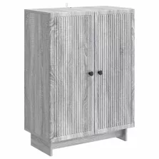 vidaXL Széf Szürke Sonoma 66 x 34,5 x 90 cm Szerelt Fa