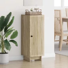 vidaXL Cabinet Sonoma tölgy 33 x 34,5 x 90 cm Mérnöki fa