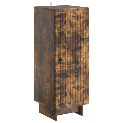 vidaXL Cabinet Füstölt Tölgy 33 x 34,5 x 90 cm Mérnöki fa