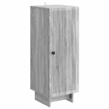 vidaXL Cabinet Szürke Sonoma 33 x 34,5 x 90 cm Mérnöki fa