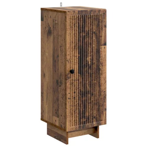 vidaXL Cabinet Öreg fa 33 x 34,5 x 90 cm Mérnöki fa