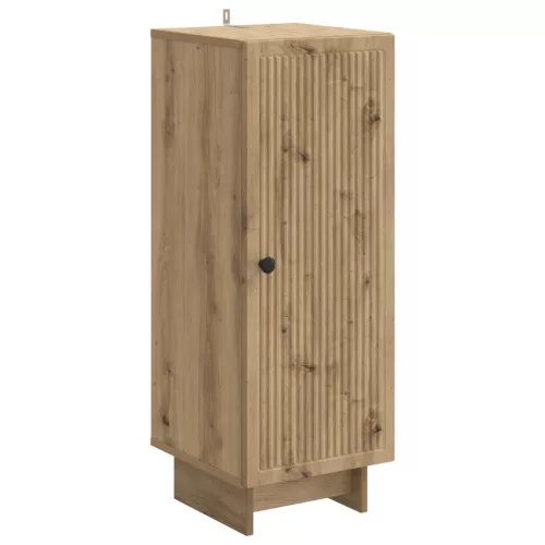 vidaXL Cabinet Kézműves Tölgy 33 x 34,5 x 90 cm Mérnöki fa
