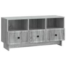  vidaXL TV szekrény fiókkal Szürke Sonoma 102 x 34,5 x 50 cm Szerelt Fa