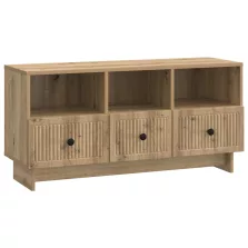   vidaXL TV szekrény Kézműves Tölgy 102 x 34,5 x 50 cm Szerelt Fa