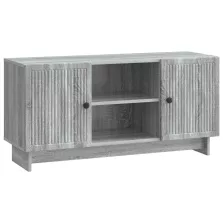   vidaXL TV szekrény Szürke Sonoma 102 x 34,5 x 50 cm Faanyag