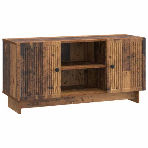 vidaXL TV szekrény Öreg fa 102 x 34,5 x 50 cm Faanyag
