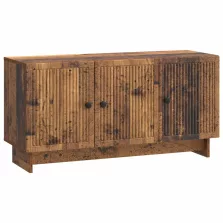 vidaXL TV szekrény Antik Fa 99 x 34,5 x 50 cm Szerelt Fa