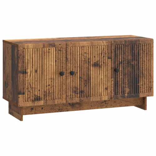 vidaXL TV szekrény Antik Fa 99 x 34,5 x 50 cm Szerelt Fa