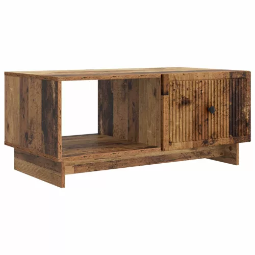 vidaXL Dohányzóasztal Antik Fa 90 x 50 x 40 cm Szerelt Fa